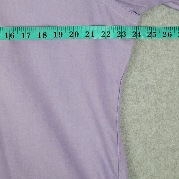 Ralph Lauren Shirt Mens 17 (34-35) Classic Fit Purple Long Sleeve Button Down - Picture 10 of 11